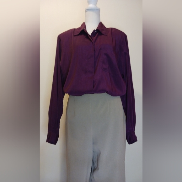 💰Christie and Jill Chic Long Sleeve Button Down Top - Picture 2 of 15